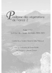 5(1) - 2024 - Prodrome des végétations de France 2 - Synthèse des classes déclinées 2009-2025 vignette